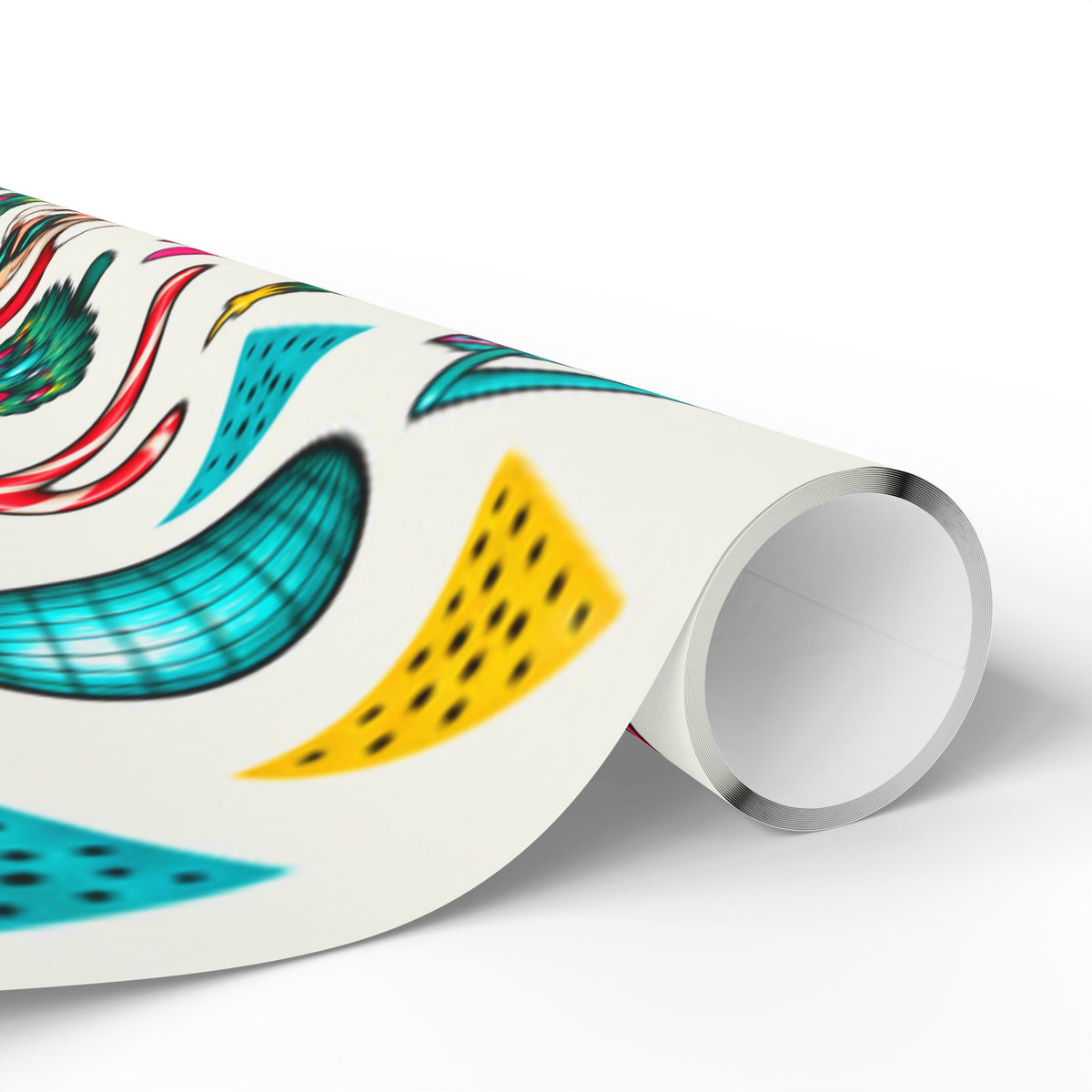Retro Christmas Wrapping Paper