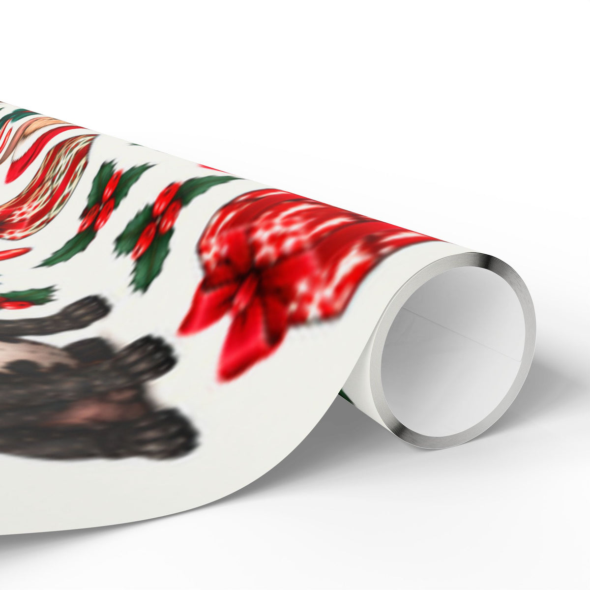 French Bulldog Christmas Pattern Wrapping Paper