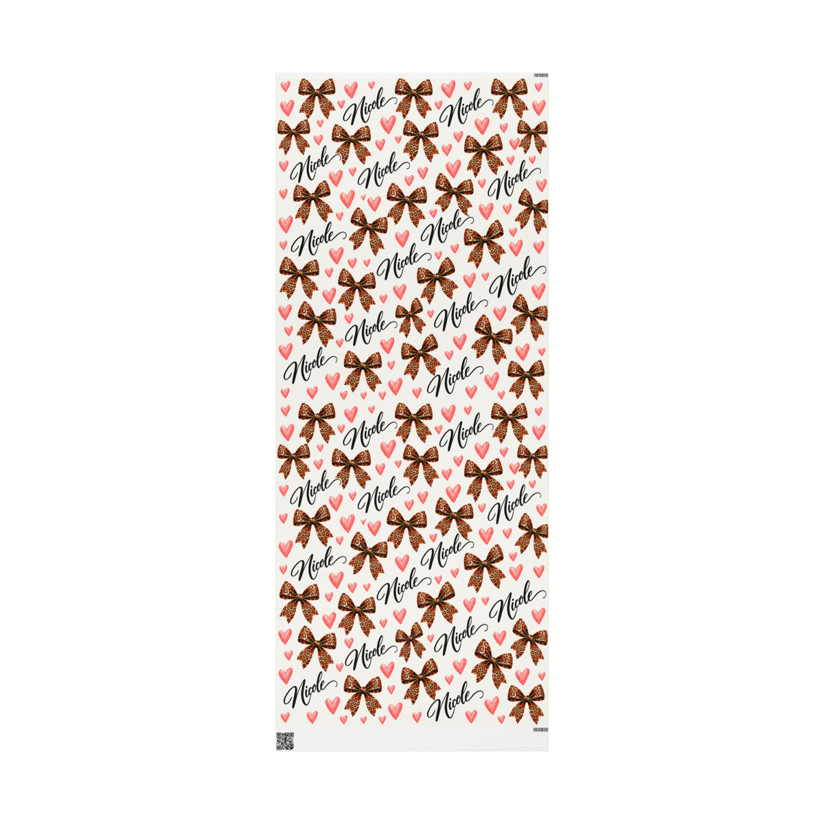 Personalized Name Wrapping Paper