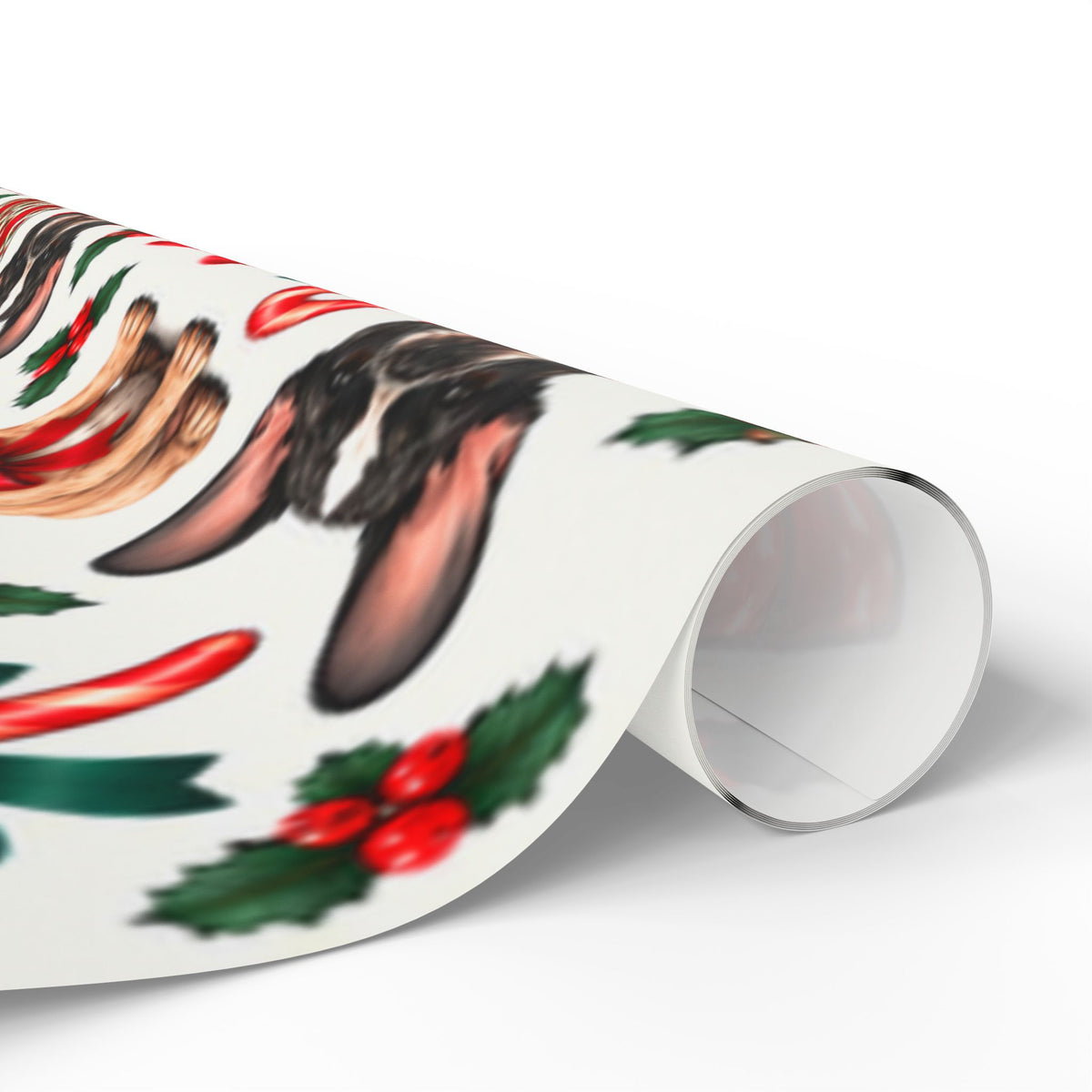 French Bulldog Christmas Pattern Wrapping Paper