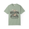 Walking by Faith graphic T-shirt