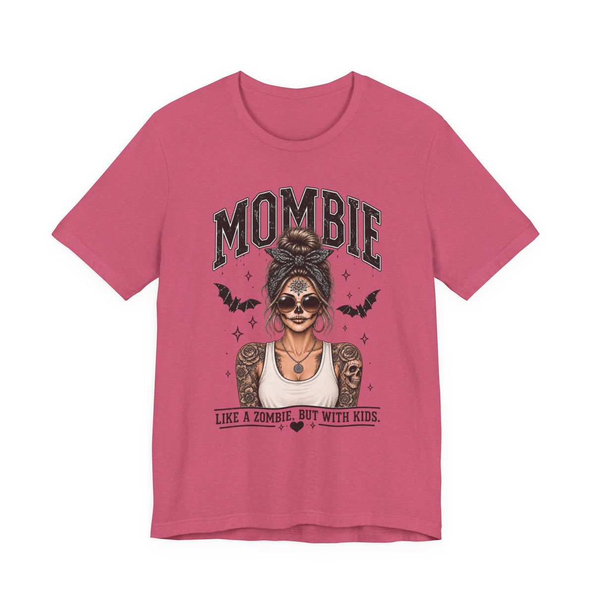 Mombie Paisley Print Mom Halloween Graphic Tee