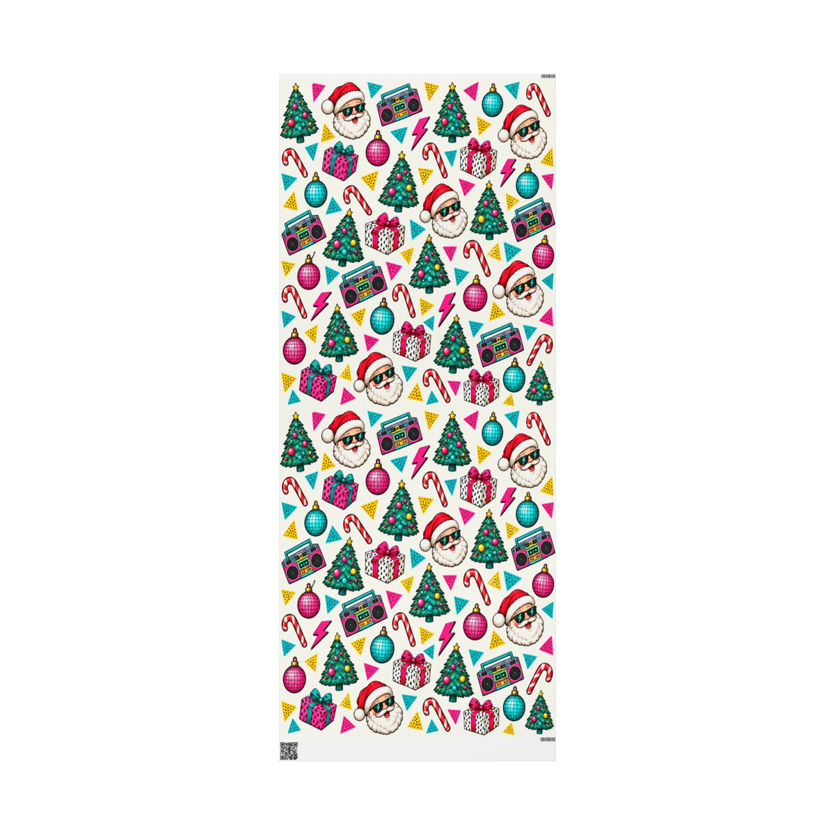 Retro Christmas Wrapping Paper