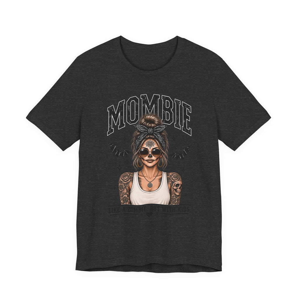 Mombie Paisley Print Mom Halloween Graphic Tee