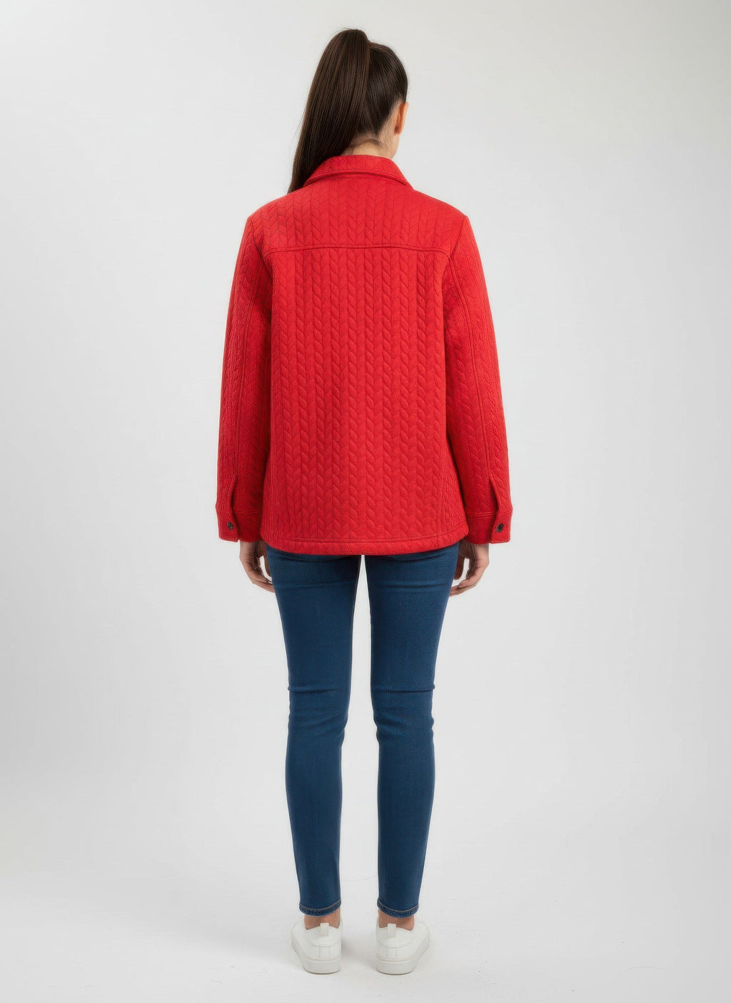 Textured Snap Jacket