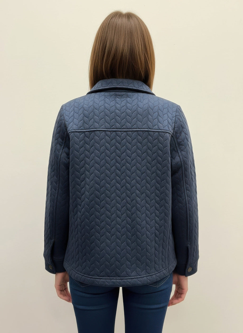 Textured Snap Jacket